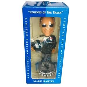 Mark Martin 'Legends Of The Track' NASCAR Limited Edition BobbleHead